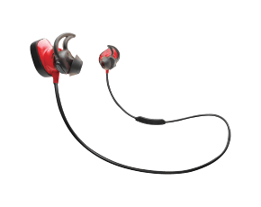 Bose SoundSport Pulse Wireless Bluetooth In-Ear Headphones - Red/Black : Earbuds & In-Ear