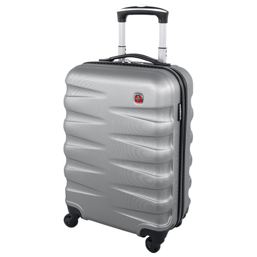 carry on luggage silver