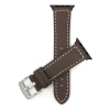 Band Colour Brown / Silver Buckle / Black Adapter