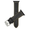 Band Colour Black and Yellow / Silver Buckle / Black Adapter
