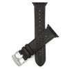 Couleur du bracelet Brun/boucle argentée/Adaptateur noir