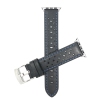 Band Colour Black and Blue / Silver Buckle / Silver Adapter