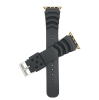 Band Colour Black / Silver Buckle / Gold Adapter