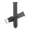 Band Colour Black and Yellow / Silver Buckle / Gold Adapter