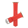 Band Colour Red / Silver Buckle / Gold Adapter