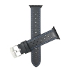 Band Colour Black and Blue / Silver Buckle / Black Adapter