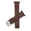Band Colour Brown / Silver Buckle / Black Adapter