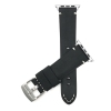 Band Colour Black / Silver Buckle / Silver Adapter