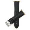 Band Colour Black / Silver Buckle / Gold Adapter