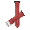 Band Colour Red / Silver Buckle / Black Adapter