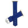 Band Colour Blue / Silver Buckle / Gold Adapter