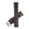 Band Colour Brown / Silver Buckle / Gold Adapter