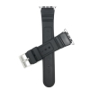 Band Colour Black / Silver Buckle / Silver Adapter