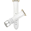 Couleur du bracelet Blanc/boucle argentée/Adaptateur doré