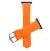 Band Colour Orange / Silver Buckle / Black Adapter