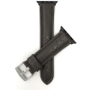 Band Colour Brown / Silver Buckle / Black Adapter