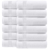 Colour White Washcloth Set (13x13)