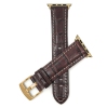 Band Colour Brown / Gold Buckle / Gold Adapter
