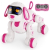 Smart Puppy, enfants et tout-petits de Contixo de 3 à 8 ans, robot d'apprentissage interactif pour chien, télécommande, lumières et sons, garçons et filles - rose