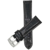 Couleur du bracelet Noir / Boucle Argentée