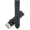 Couleur du bracelet Noir / Bleu / Boucle Argentée
