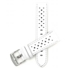 Band Colour White / Silver Buckle