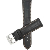 Band Colour Black / Orange / Silver Buckle