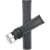 Band Colour Black / White / Silver Buckle