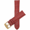 Band Colour Red / Gold Buckle