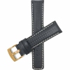 Band Colour Black / White / Gold Buckle