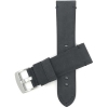 Band Colour Black / Black Stitch / Silver Buckle