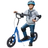 Vélo de rue Scooter pour enfants de HOMCOM avec pneu de 12 po pour enfant de 5-12 ans de bleu