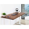 Colour WHITE FRAME/ WALNUT TABLETOP