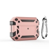 XCRS Full Body Protective Anti-Drop Cover Hardshell with Carabiner, Dual Layered Slim Design Case for Apple Airpods Pro (2019)