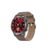 Band Colour Brown Leather / Black Watch