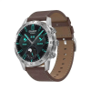 Band Colour Brown Leather / Silver Watch