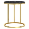 Colour Gold and black marble