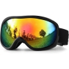 Colour Black Frame + Rainbow Red Lens