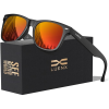 Couleur Mirrored Orange/Matte Frame
