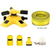 Colour 1 sprinkler + 2 4-point quick connectors + 1 46-point standard connector + 1 8-claw + 10-meter hose