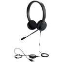 Jabra Evolve 20 UC Stereo On-Ear Noise Cancelling Headset with Mic