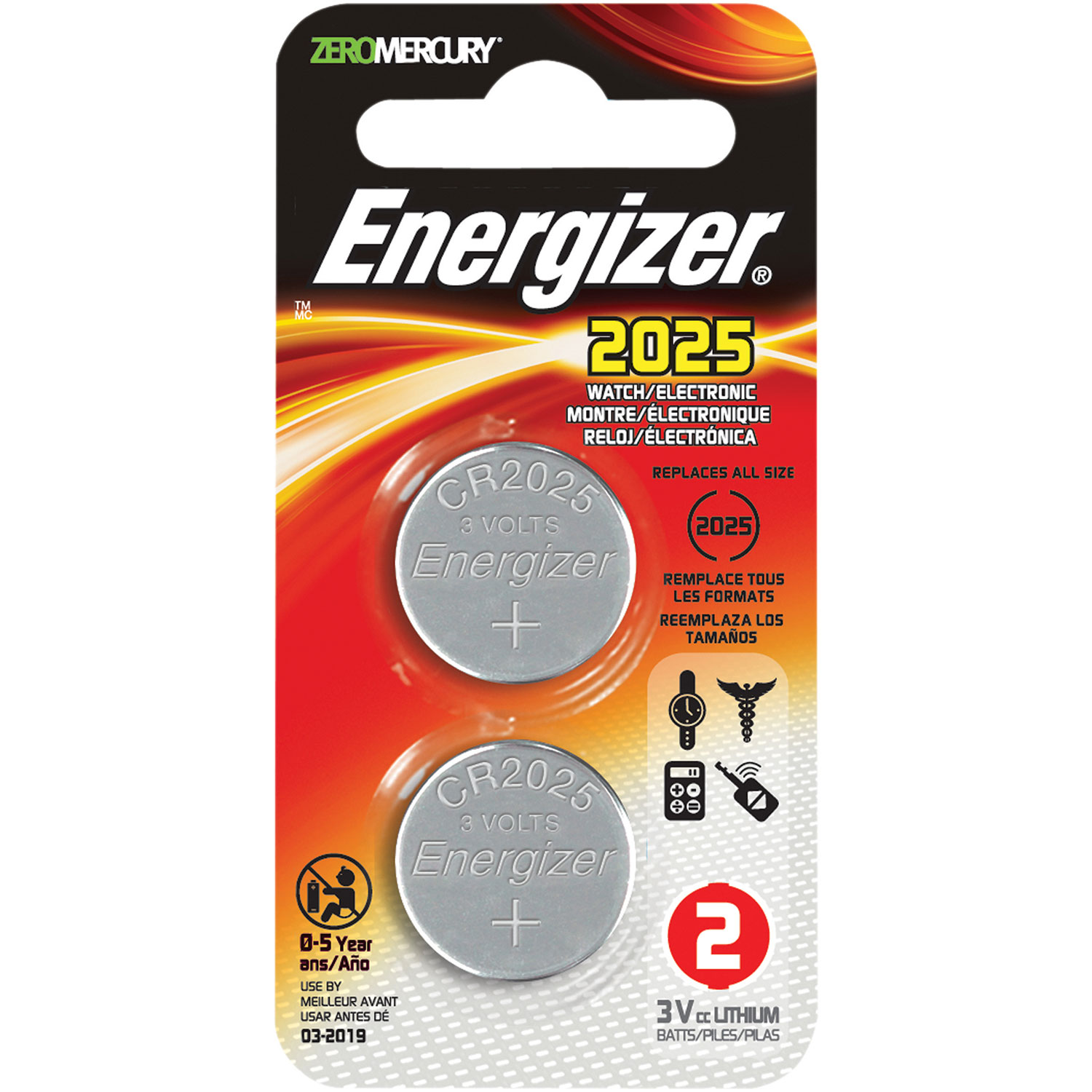 Pile miniature d'Energizer