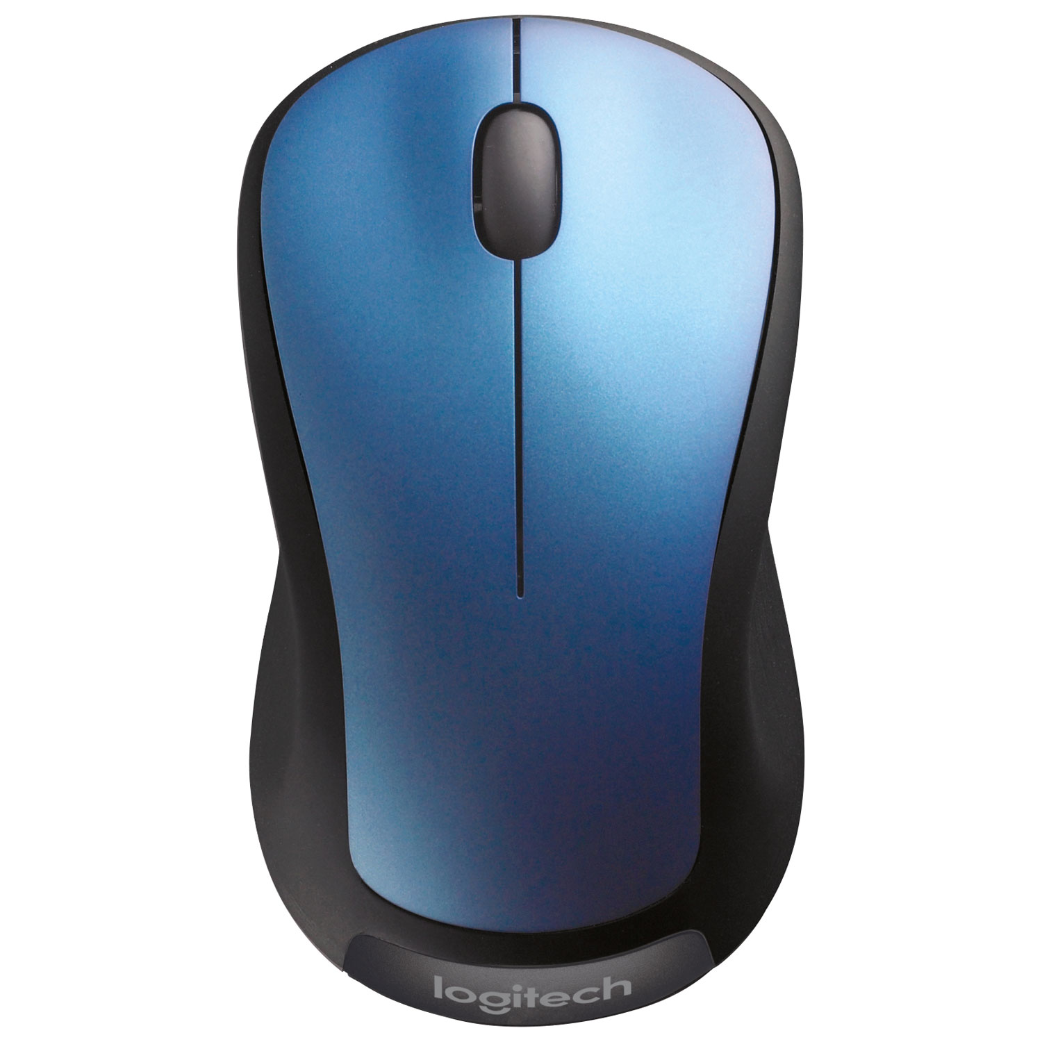 Souris ambidextre sans fil M310 de Logitech - Bleu paon