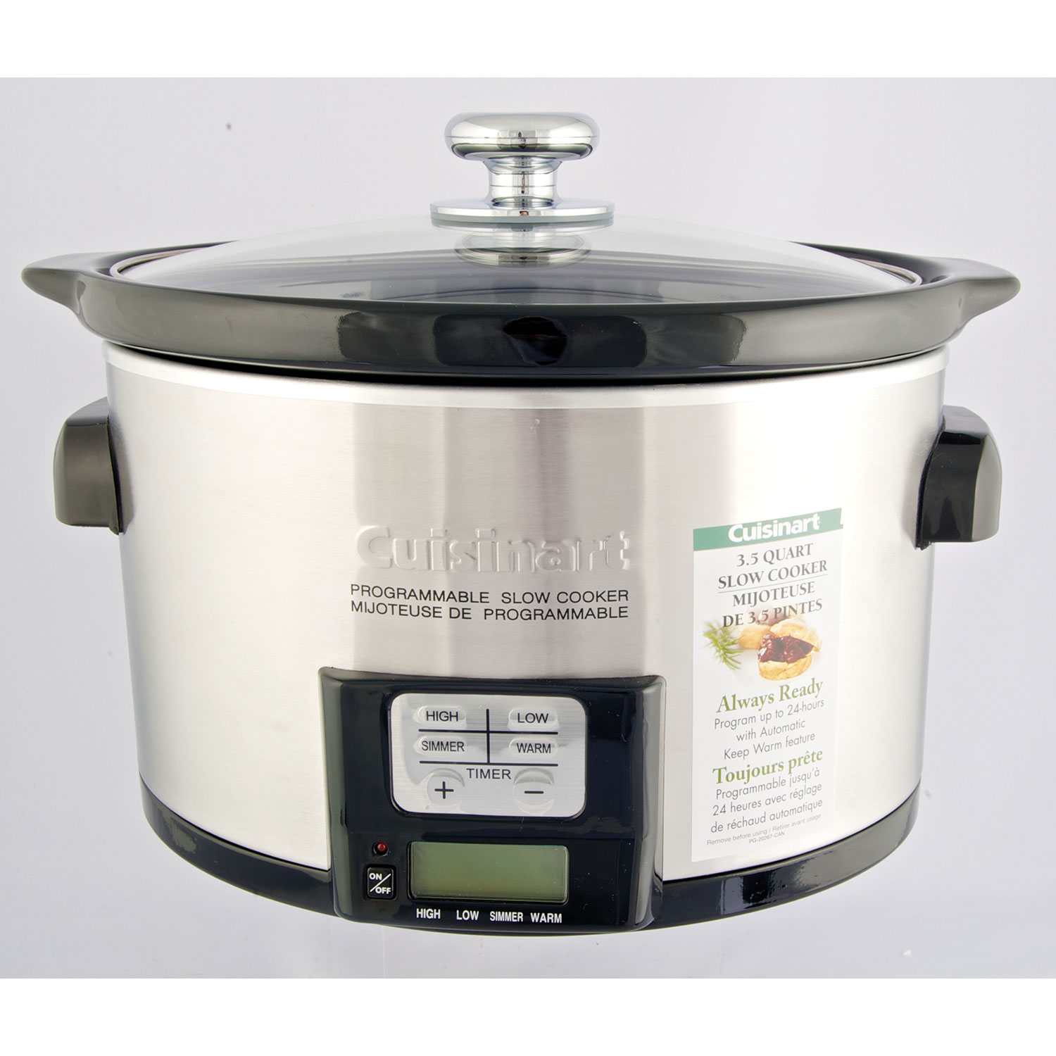 How does a Cuisinart slow cooker work?