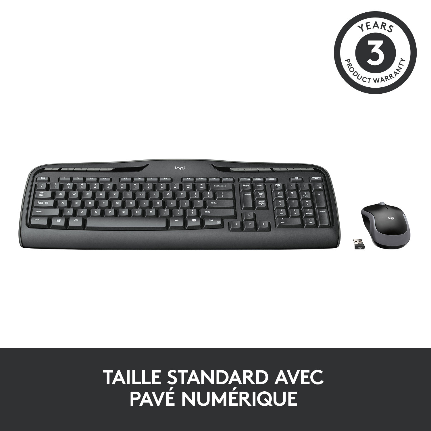 Logitech MK320 Wireless Keyboard & Mouse Combo