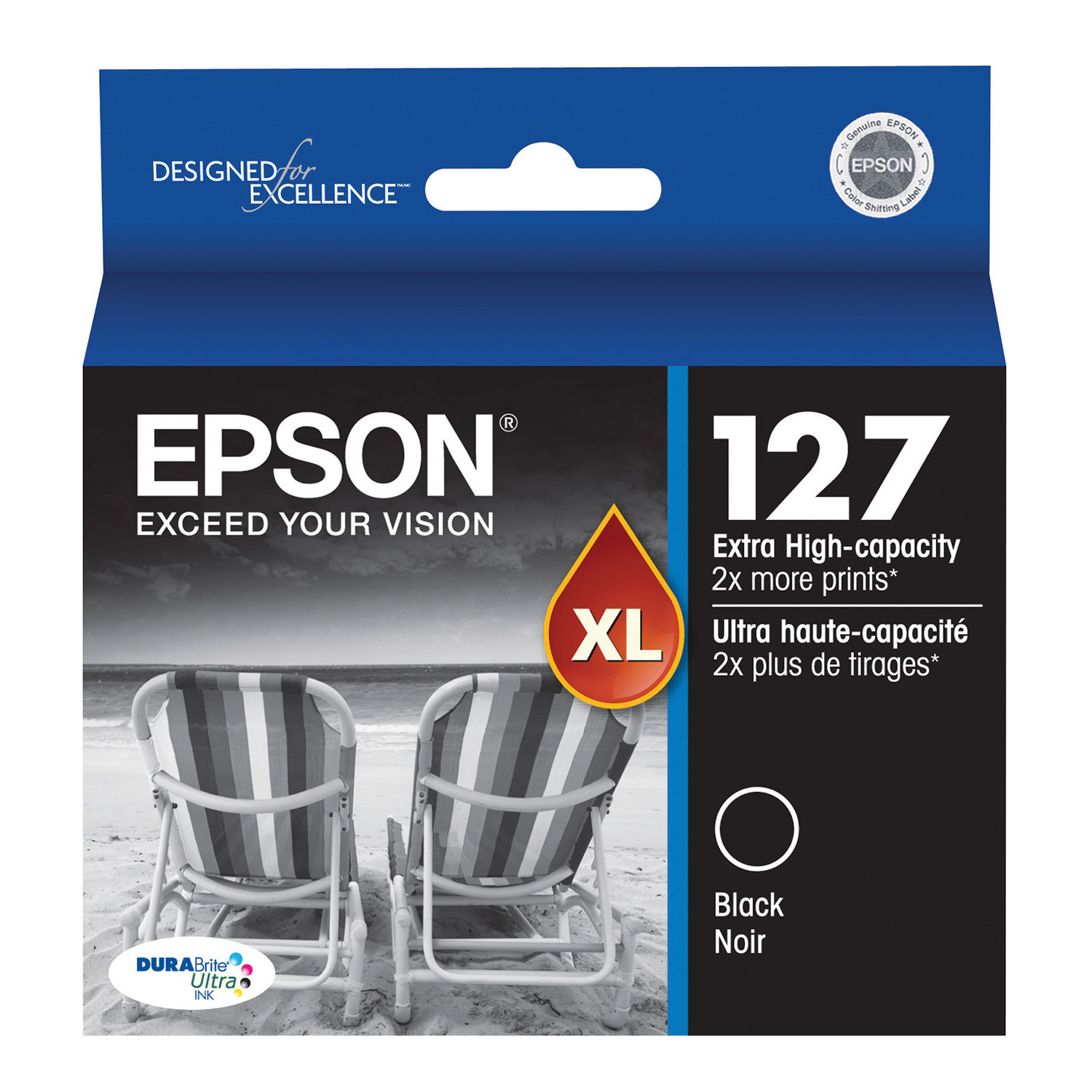 Epson T127 Black XL Ink