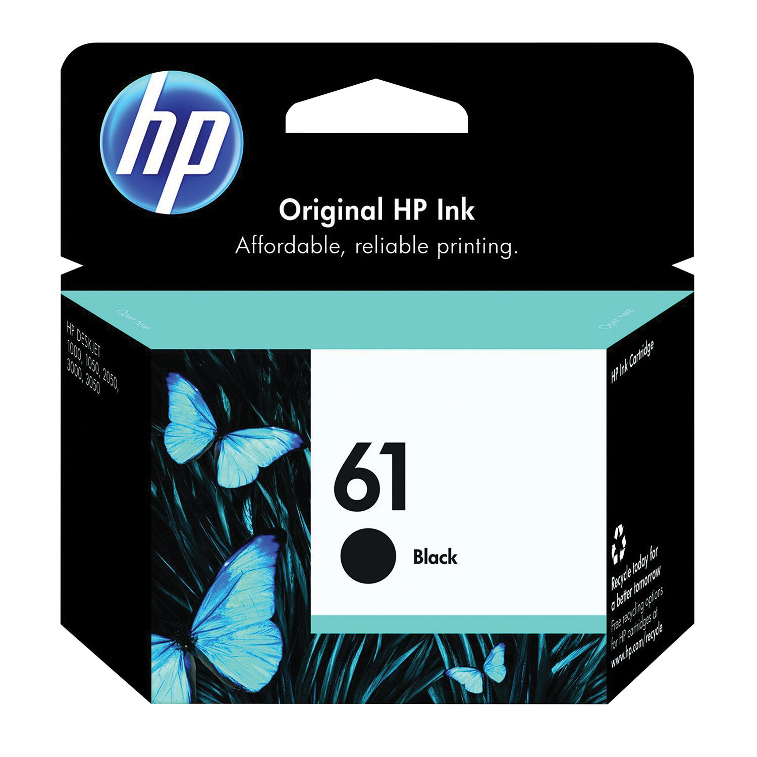 HP 61 Black Ink (CH561WN#140)