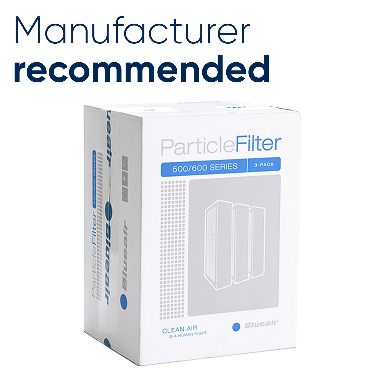 Blueair 500/600 Series Classic Replacement Genuine Particle Filter
