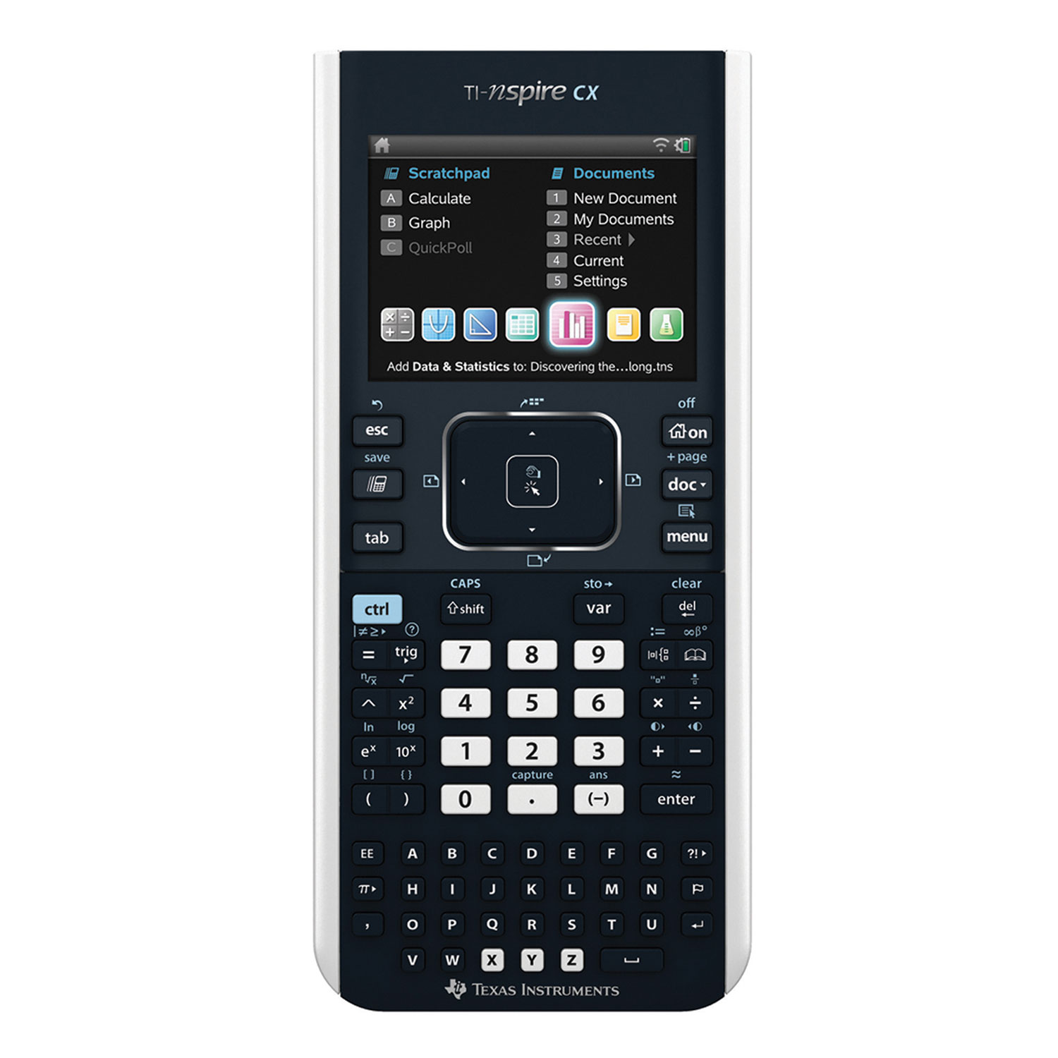 Texas Instruments TI-Nspire CX Colour Handheld Graphing Calculator - Online  Only