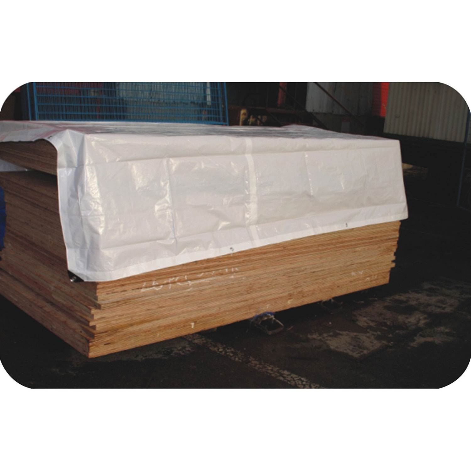 Bâche de 16 x 20 pi de Western Rugged - Blanc